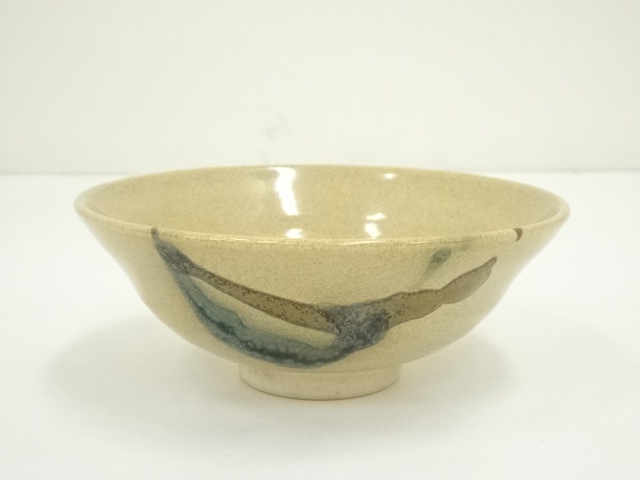 JAPANESE TEA CEREMONY / KYO WARE TEA BOWL CHAWAN 